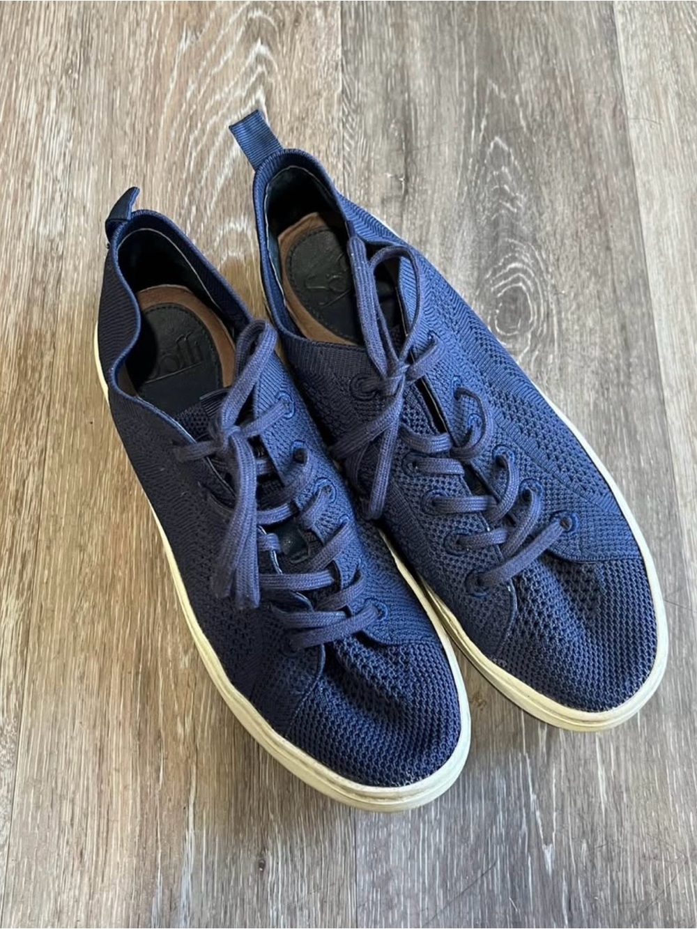 Sofft Womens Somers Navy Sneakers Size 8